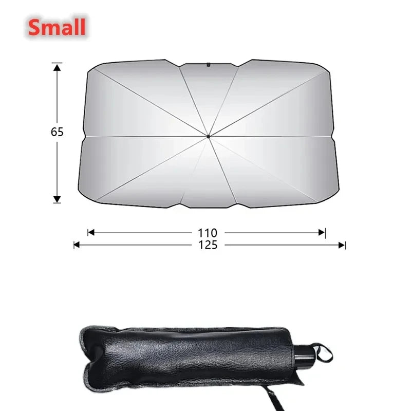 SunVault Pro™ Car Umbrella Sunshade