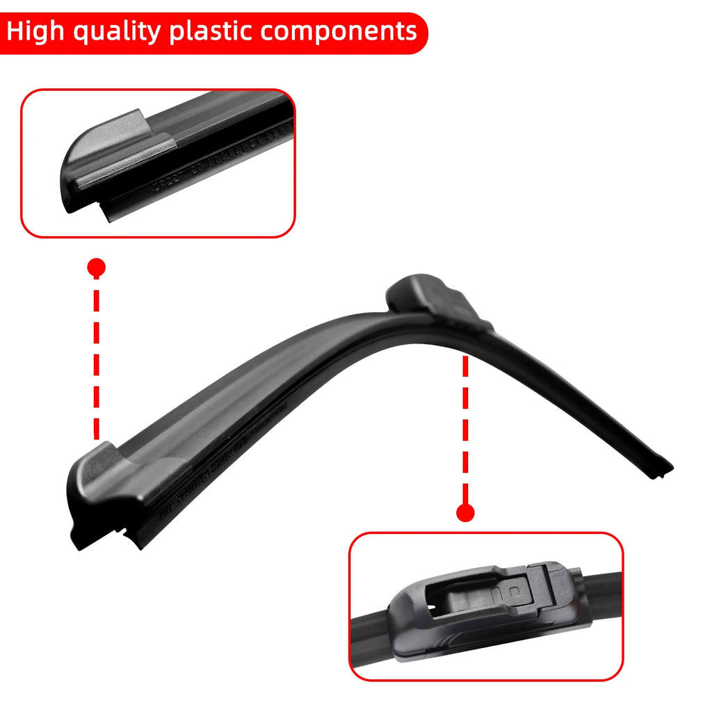 KIT 2PCs - ClearDrive Flex™ Universal J-Hook Wiper Blades