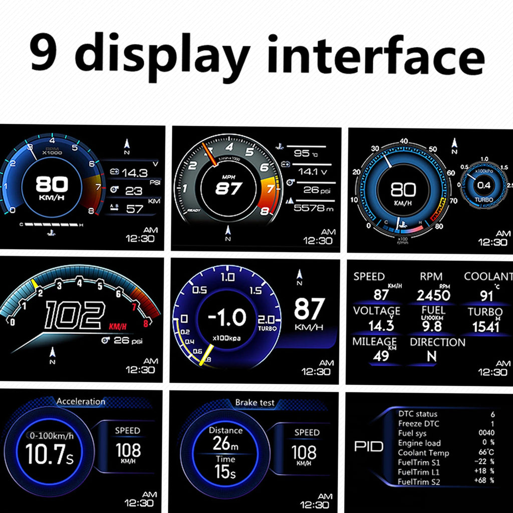 DashPilot X™ Smart OBD2 Display