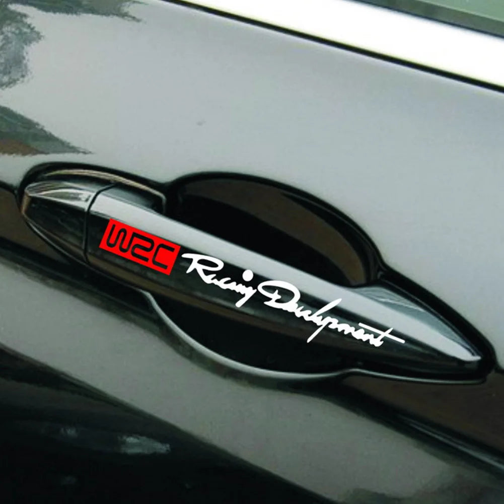 Rally Racing Stripe Car Decals Vinyl JDM Stickers On Car Door Tuning Auto