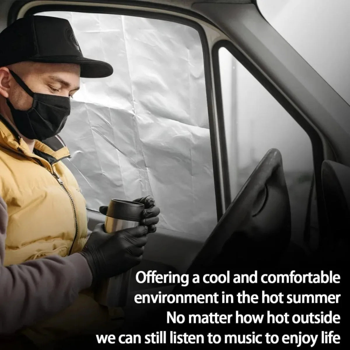 ShadeGuard Pro™ Magnetic Car Sunshade