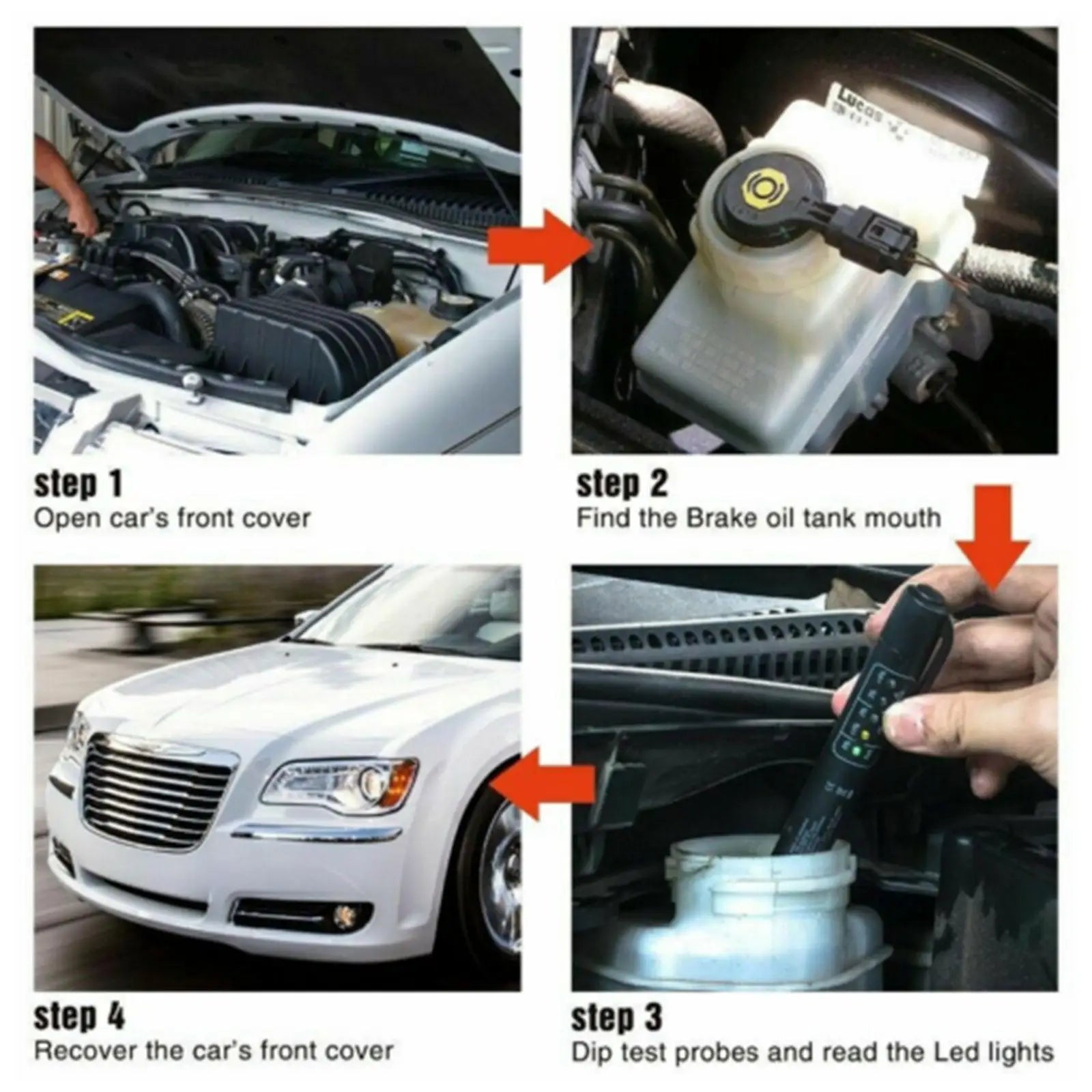 BrakeSafe™ Digital Brake Fluid Tester Pen