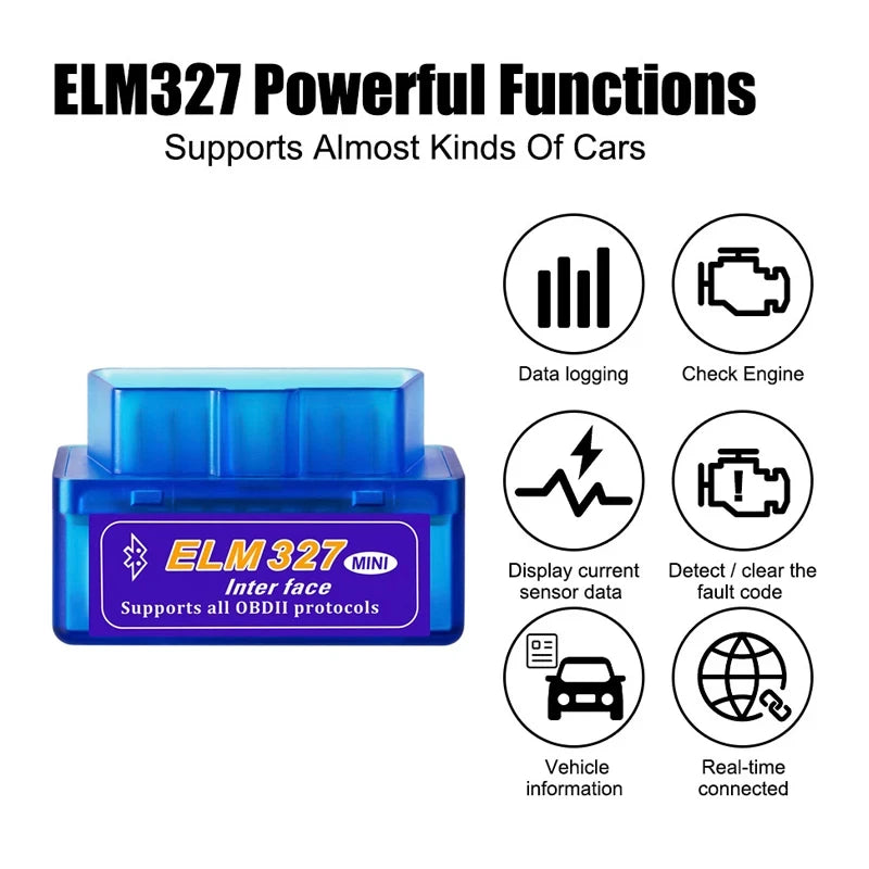 DriveScan Mini™ – Bluetooth OBD2 Diagnostic Tool
