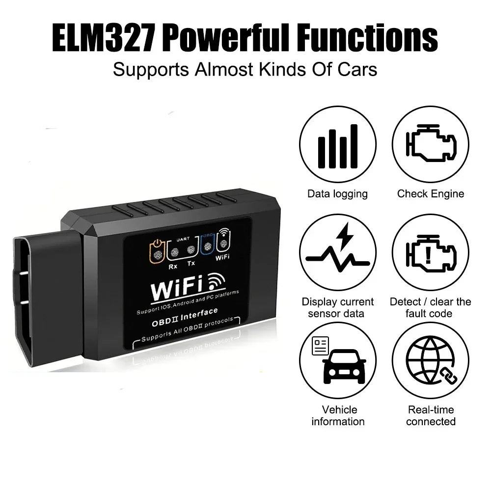 AutoScan Pro™ WiFi OBD2 Diagnostic Tool