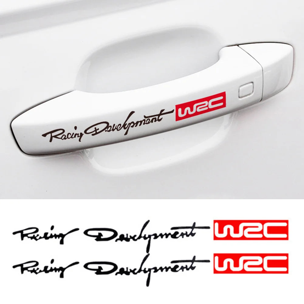 Rally Racing Stripe Car Decals Vinyl JDM Stickers On Car Door Tuning Auto