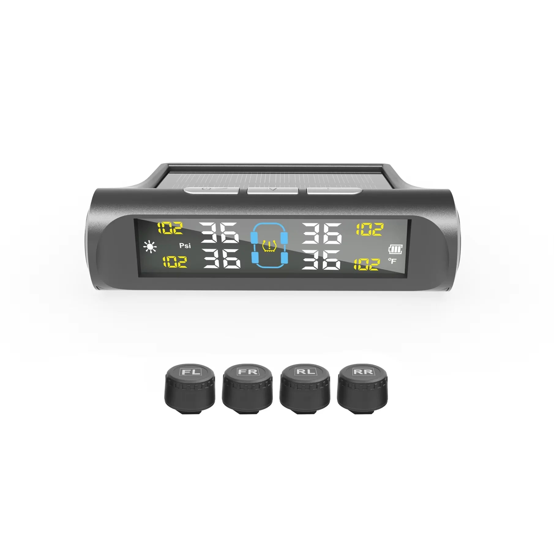 TyreSense™ Solar Smart TPMS Monitor