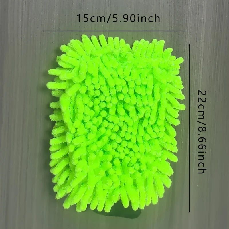 GlideWash™ Premium Microfibre Car Wash Mitt