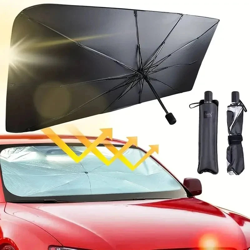 SunVault Pro™ Car Umbrella Sunshade