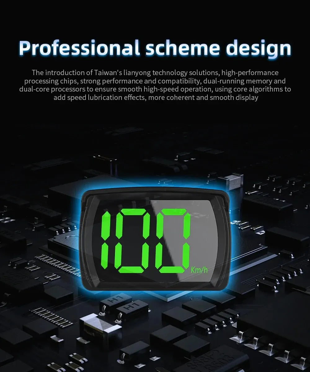 SpeedView Pro™ GPS Digital Speedometer