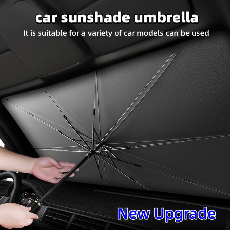 SunVault Pro™ Car Umbrella Sunshade
