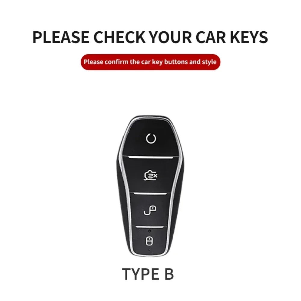 KeyGuard™ Luxe Leather Car Key Case