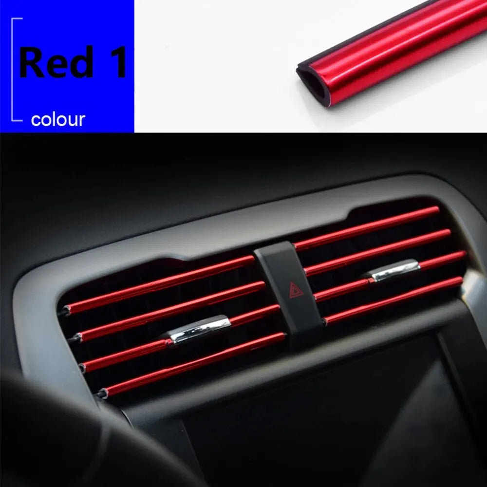 AirLine Edge™ 10Pcs 20cm Interior Vent Trim Strips