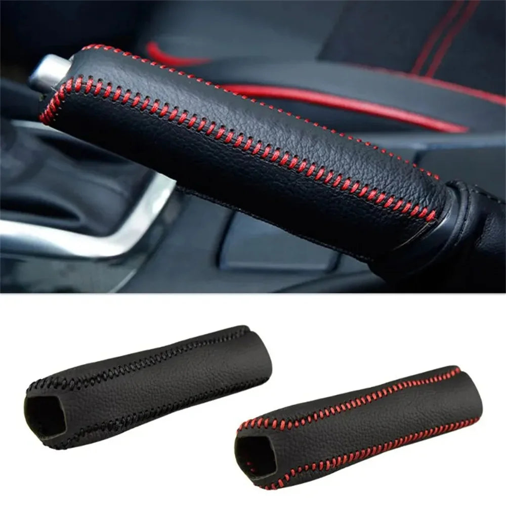 GripLux™ Leather Handbrake Cover