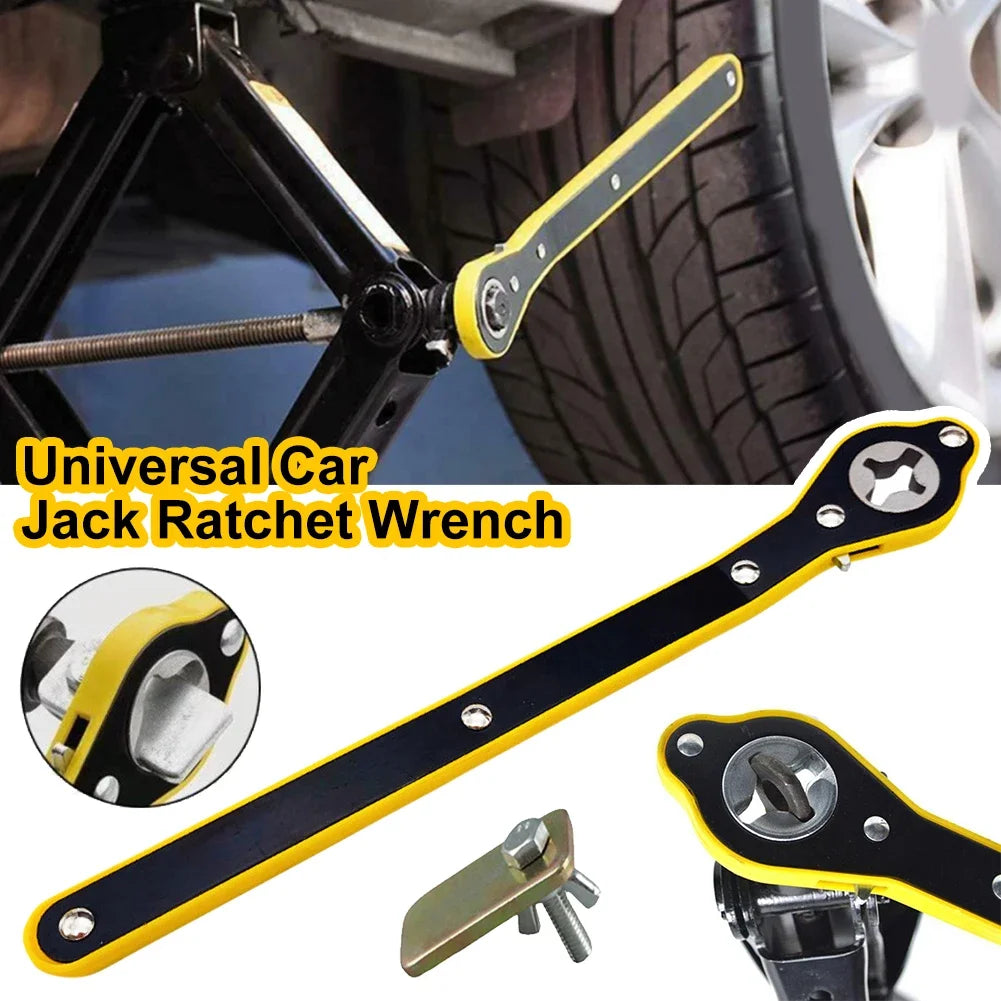 TorqueLift™ Universal Car Jack Ratchet Wrench