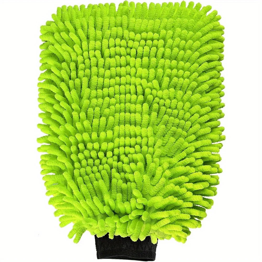 GlideWash™ Premium Microfibre Car Wash Mitt