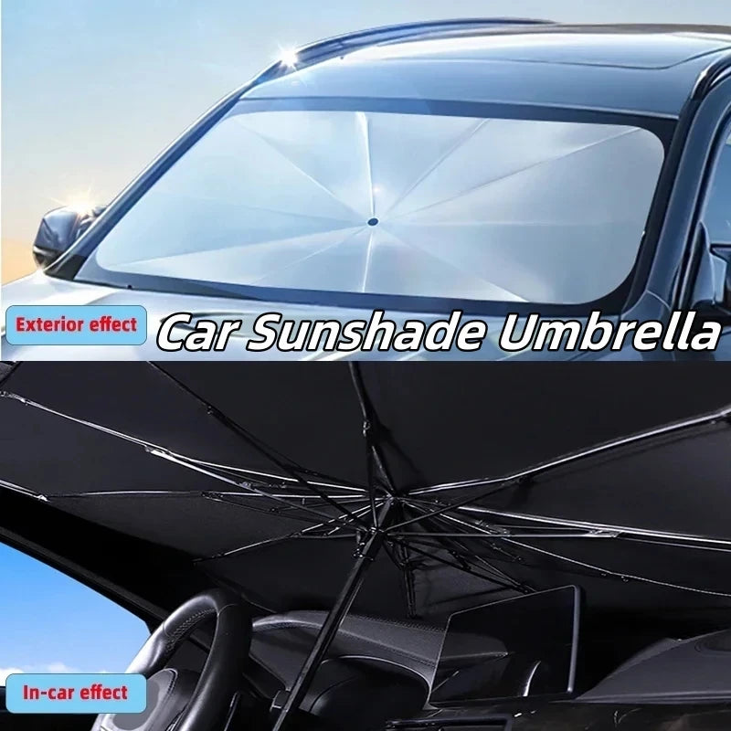 SunVault Pro™ Car Umbrella Sunshade