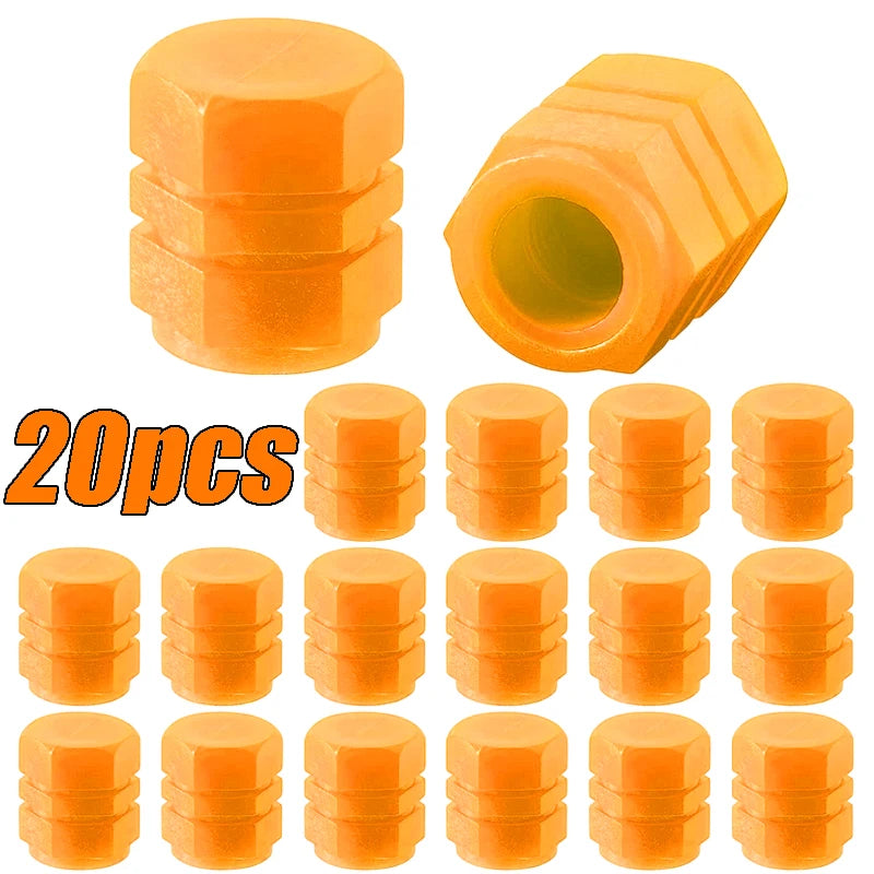 LumiValve™ Fluorescent Tyre Valve Caps