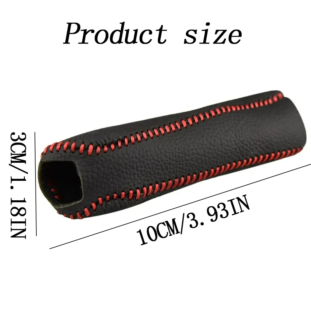 GripLux™ Leather Handbrake Cover