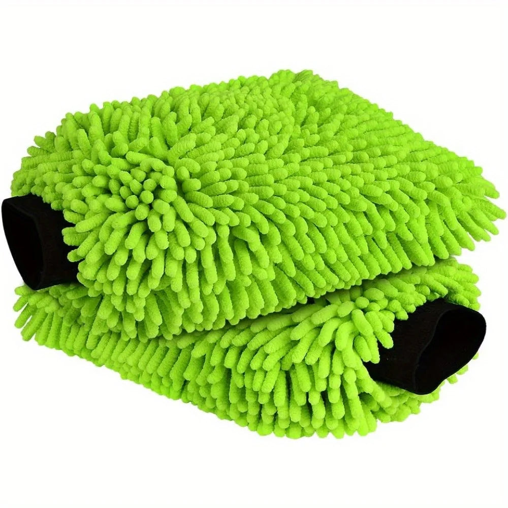 GlideWash™ Premium Microfibre Car Wash Mitt