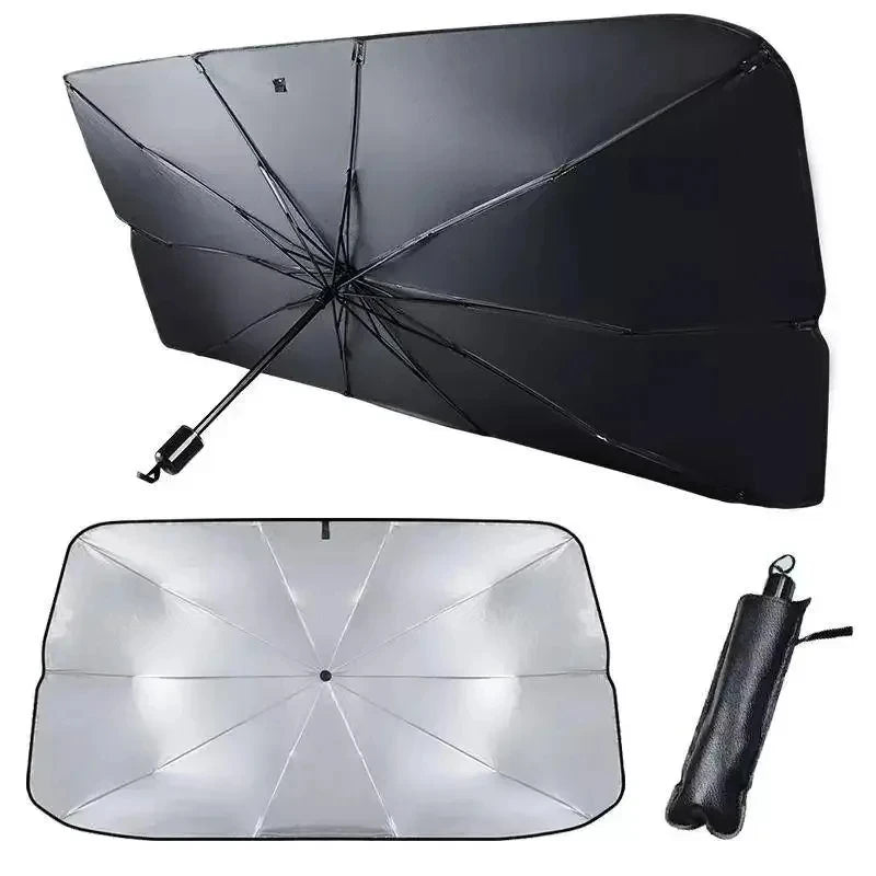 SunVault Pro™ Car Umbrella Sunshade