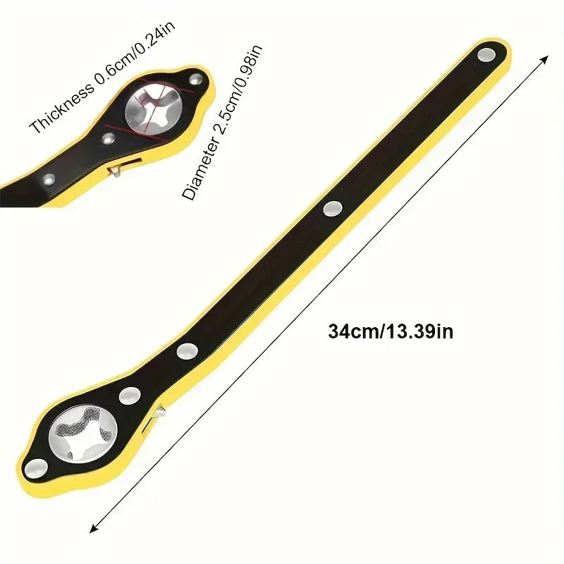 TorqueLift™ Universal Car Jack Ratchet Wrench