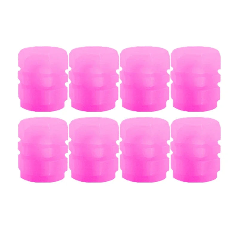 LumiValve™ Fluorescent Tyre Valve Caps